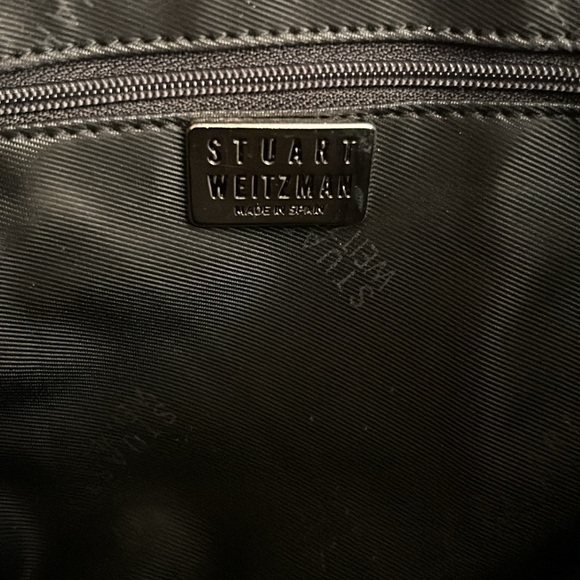 Vintage Rare Stewart Weitzman Made In Spain 100% Wool Shoulder Bag Authentic - Picture 9 of 9